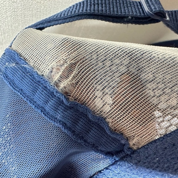 Victoria's Secret Bra 34D Body by Victoria Push Up Padded Underwire Blue Lace - Picture 7 of 10